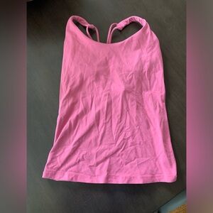 Prana strappy yoga tank with built in bra. Size small